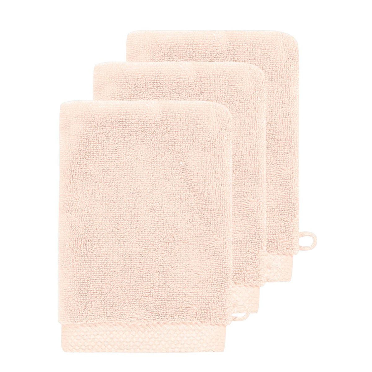 Sensei Maison 3 gants de toilette Zéro Twist 560 g/m² SENSOFT - 16x22 cm