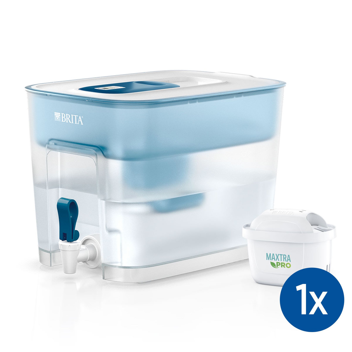 BRITA BRITA Distributeur d'eau filtrée Flow (8,2L) inclus 1 cartouche filtrante MAXTRA PRO All-in-1