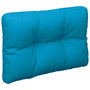 Voir la diapositive 4 : VIDAXL Coussin de palette bleu clair 60x40x12 cm tissu