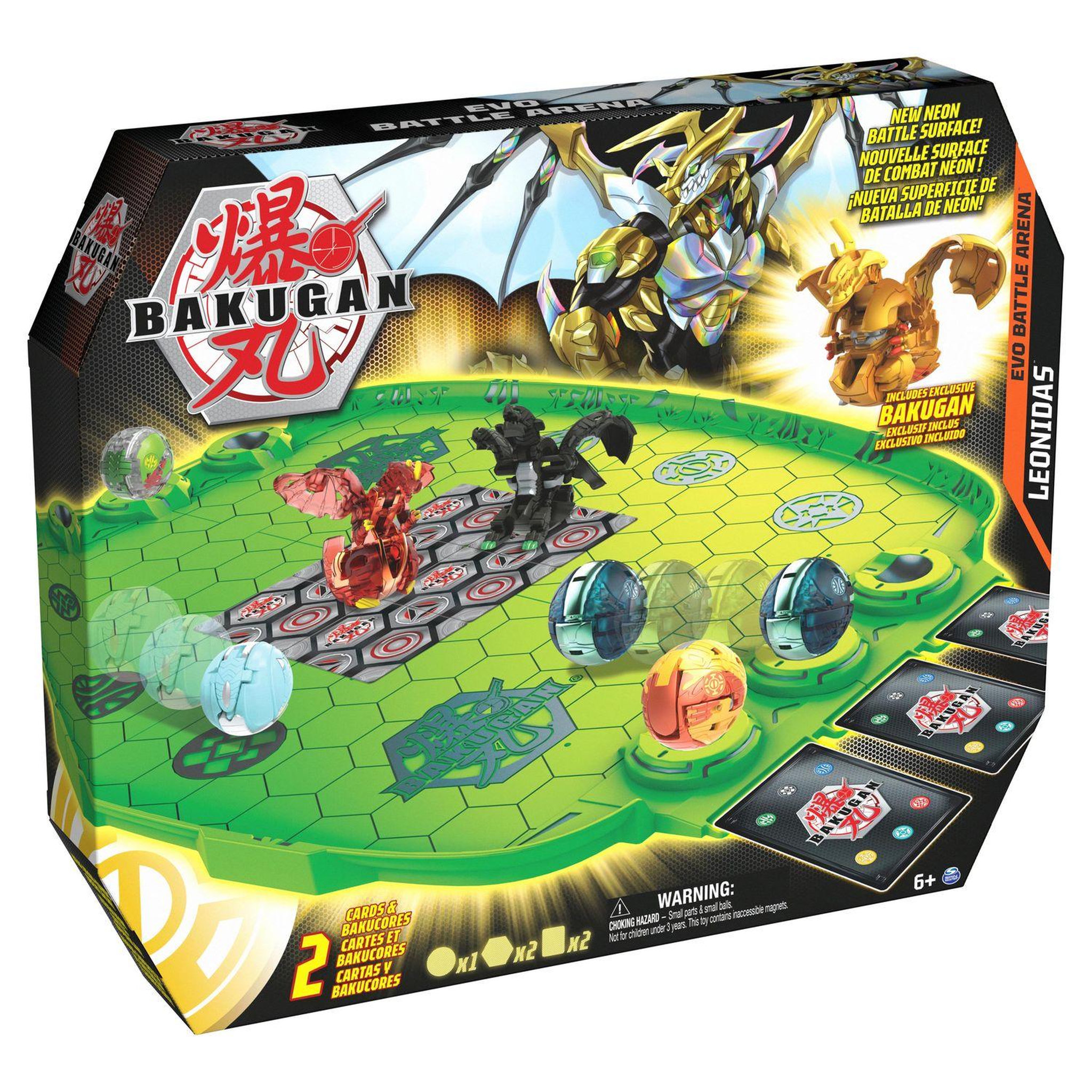 SPIN MASTER Arène de combat Evo Battle Saison 4 - Bakugan