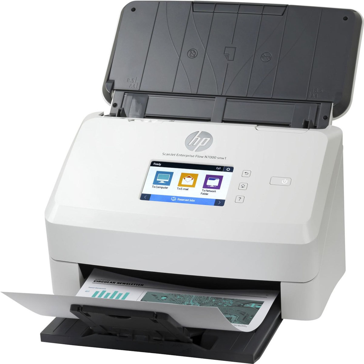HP HP Scanjet Enterprise Flow N7000 Alimentation papier de scanner 600 x 600 DPI A4 Blanc