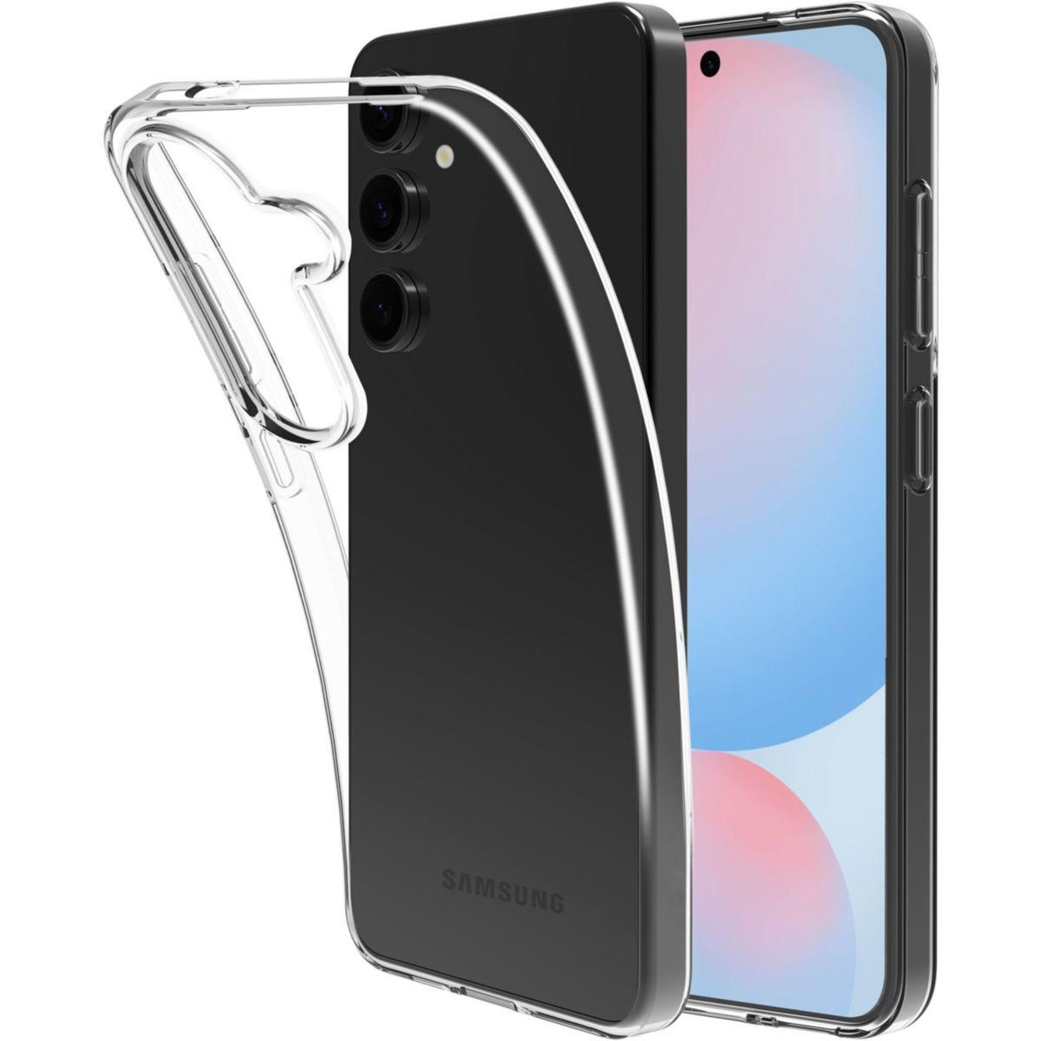 Voir la diapositive 3 : ESSENTIEL B Pack Samsung S25FE coque + verre trempé