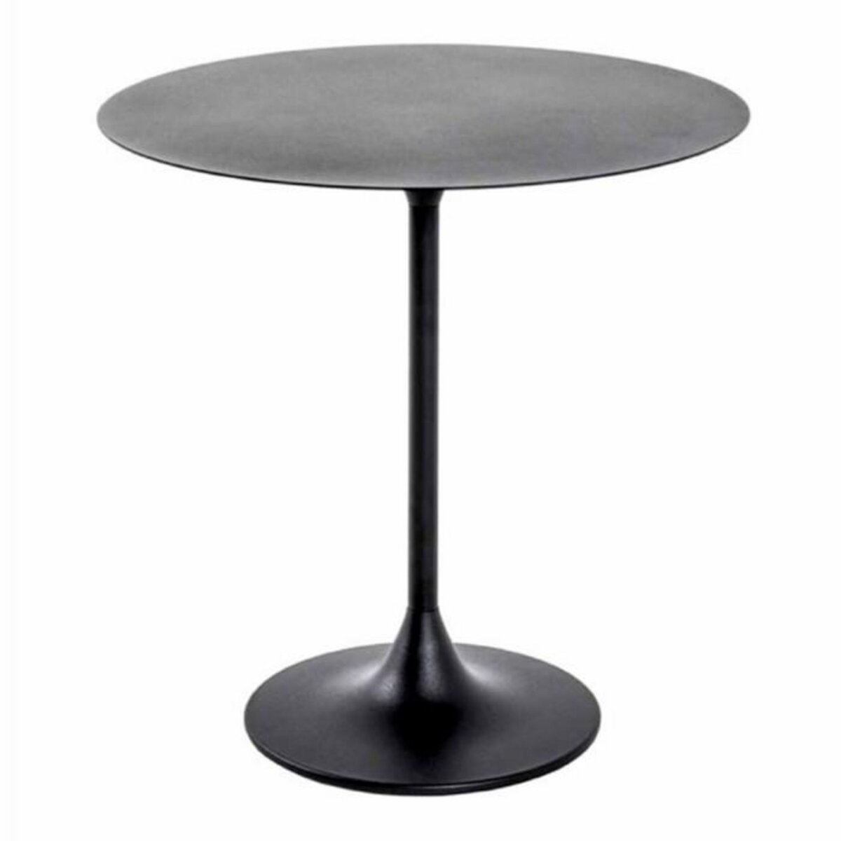 Paris Prix Table d'Appoint Ronde  Martine  46cm Noir