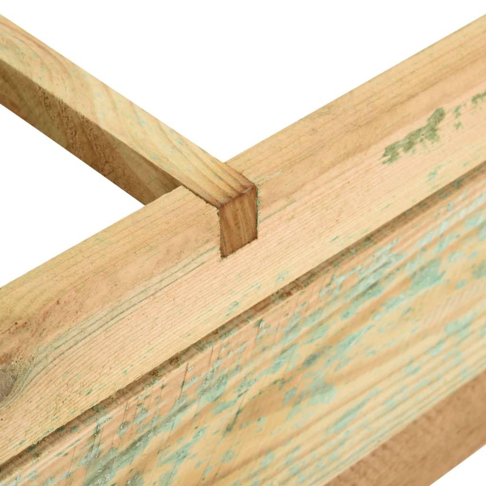 Voir la diapositive 4 : VIDAXL Lit sureleve 90 x 90 x 20 cm Bois impregne