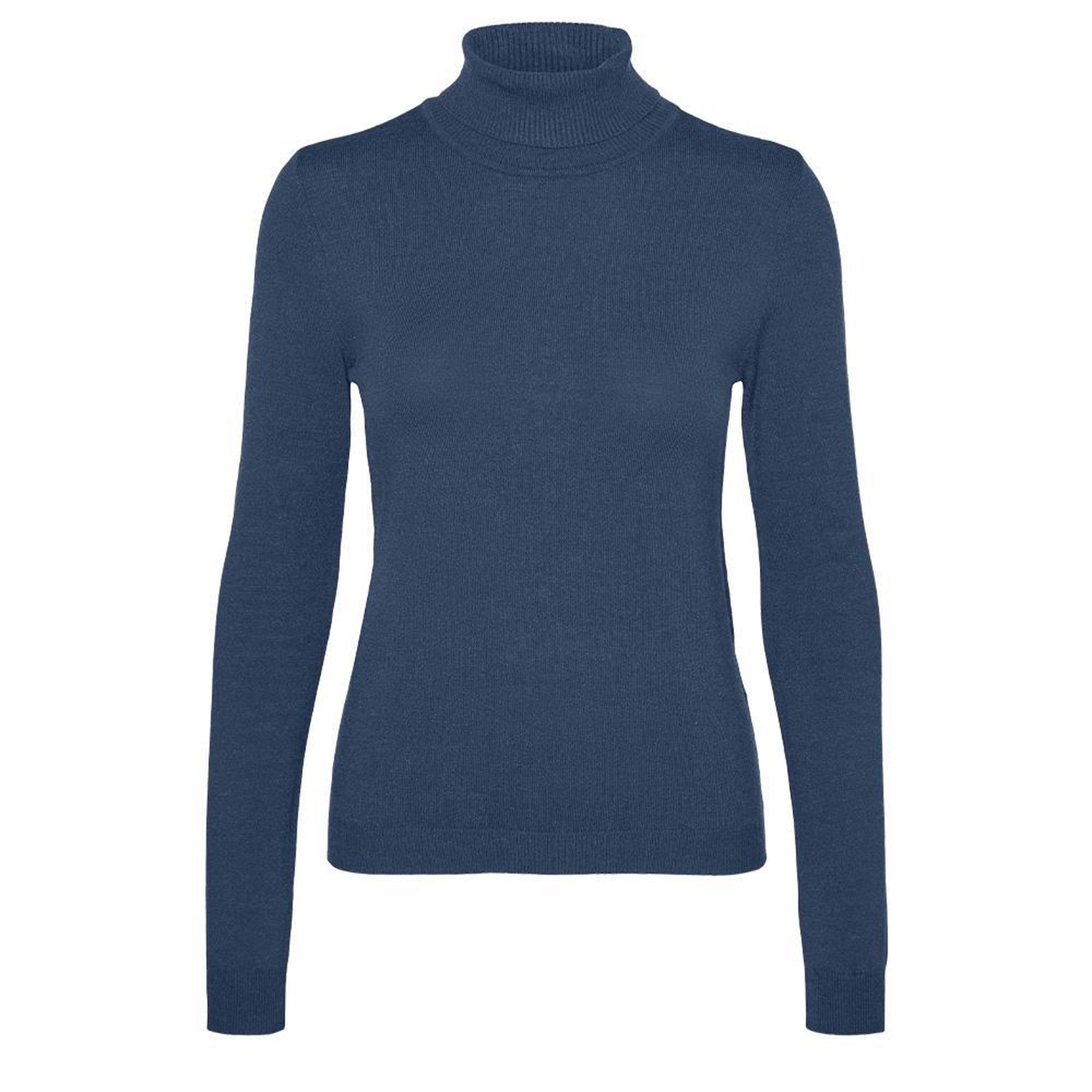 Vero Moda Pull Bleu Femme Vero Moda Happiness 95. Coloris disponibles : Bleu