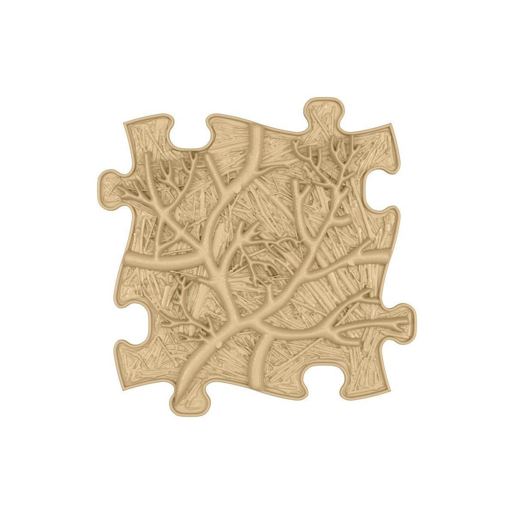 Voir la diapositive 5 : MUFFIK Tapis sensoriel  ensemble spa - 12 pièces, beige, graphite