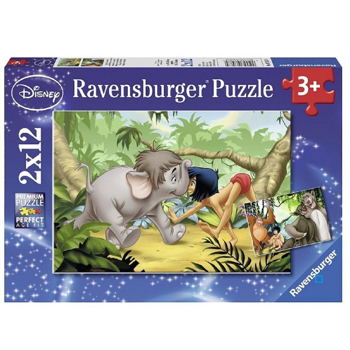 RAVENSBURGER Puzzle 2 x 12 pièces
