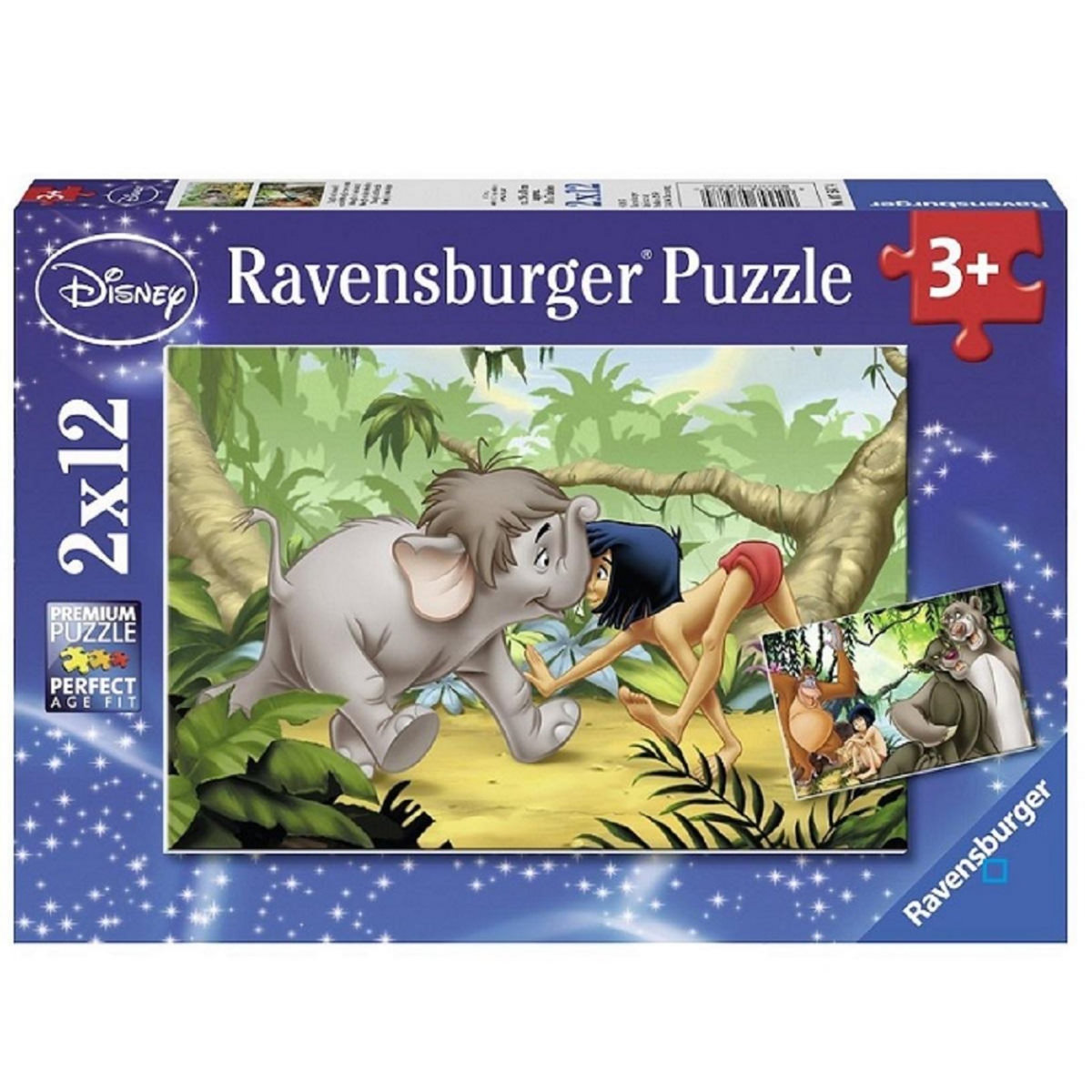 RAVENSBURGER Puzzle 2 x 12 pièces