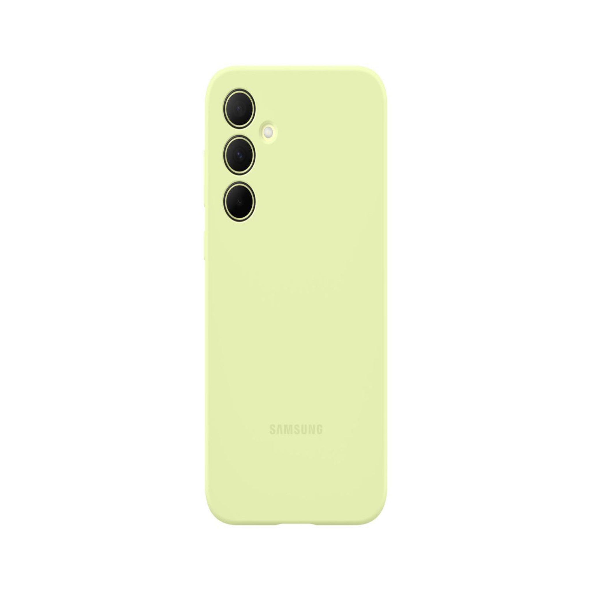 Voir la diapositive 2 : Samsung Coque en silicone pour Samsung Galaxy A35 5G Vert Clair