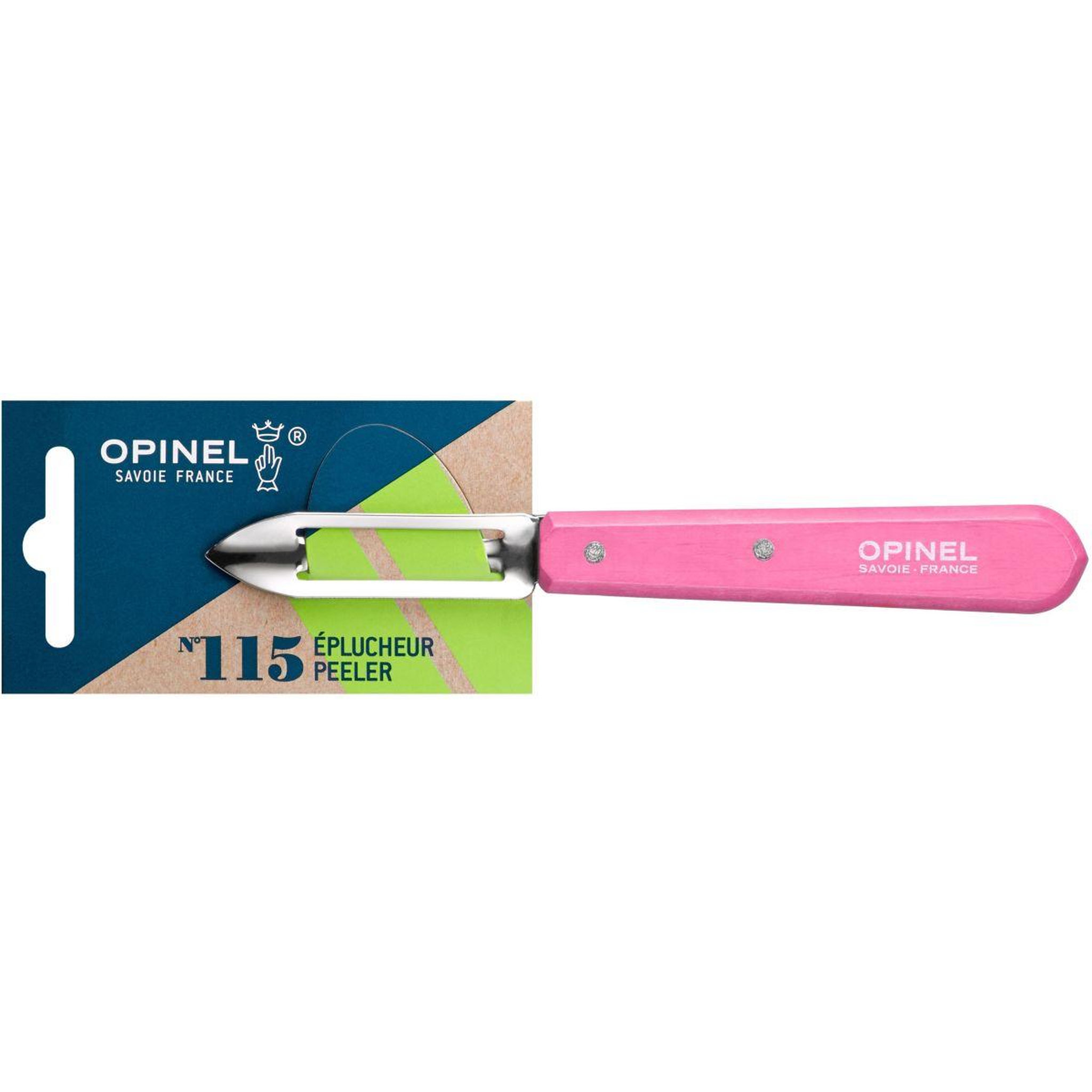 Opinel Couteau éplucheur No115 fuchsia