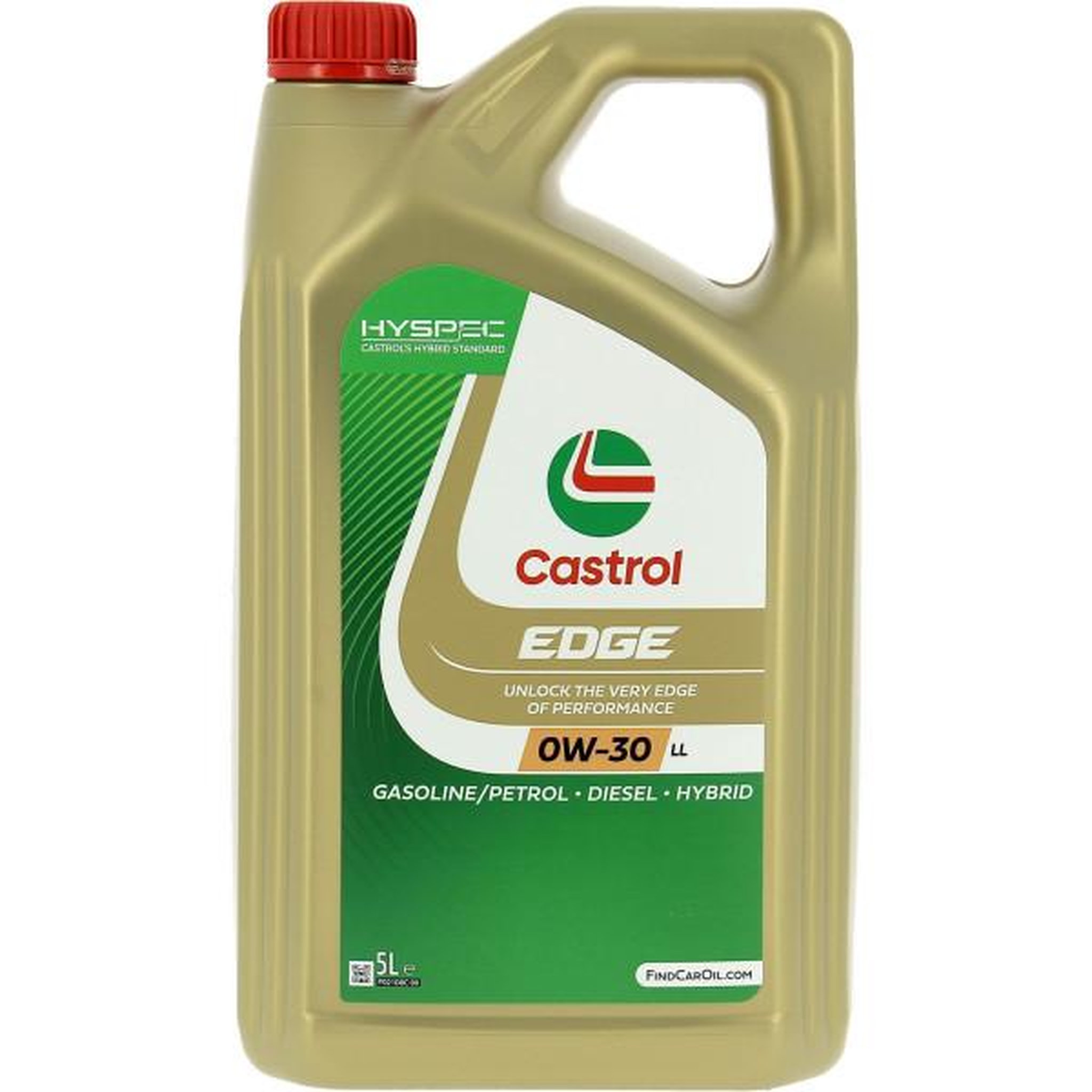 Voir la diapositive 1 : CASTROL Huile moteur - castrol - edge 0w-30 ll - 5l