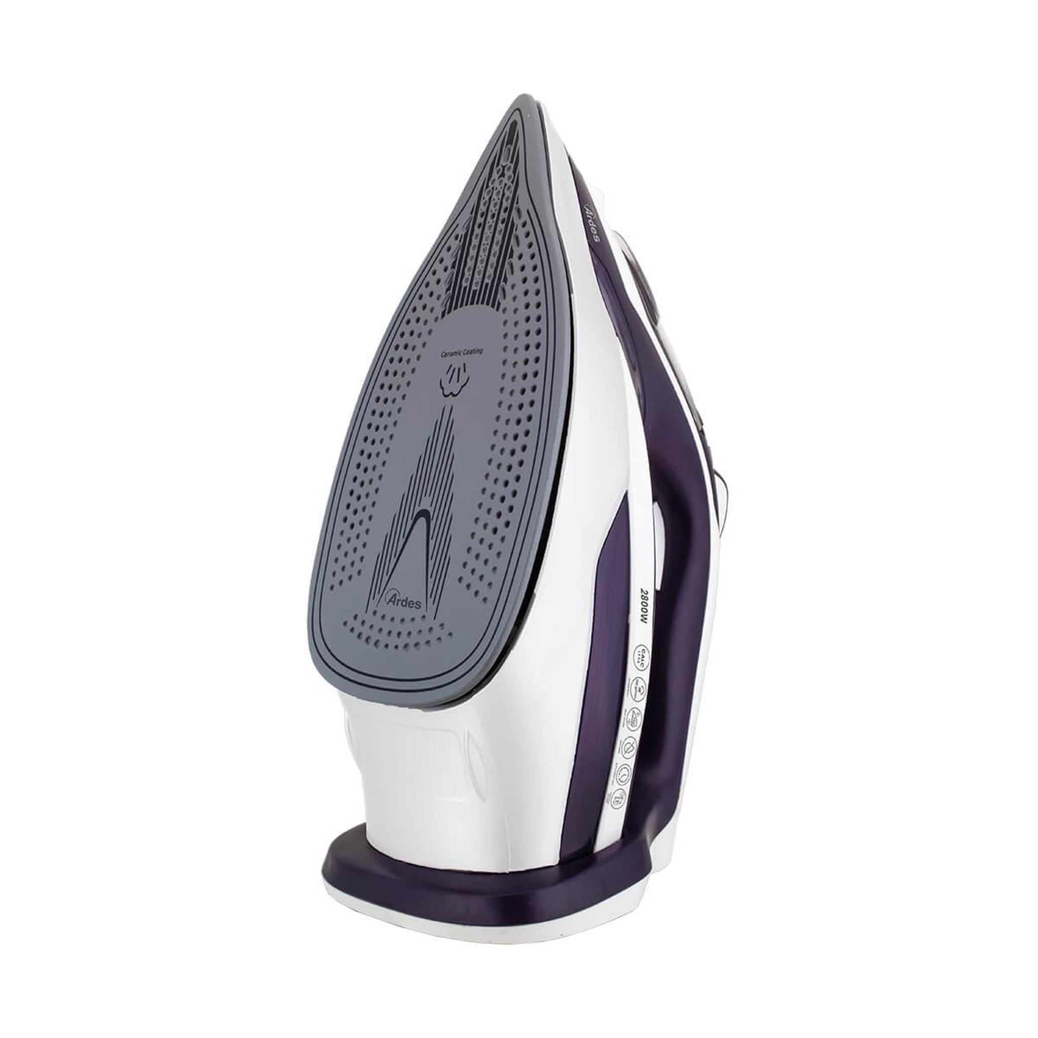 Voir la diapositive 3 : Ardes Ardes arstir03w – vapor pro deluxe w – fer blanc 2800w