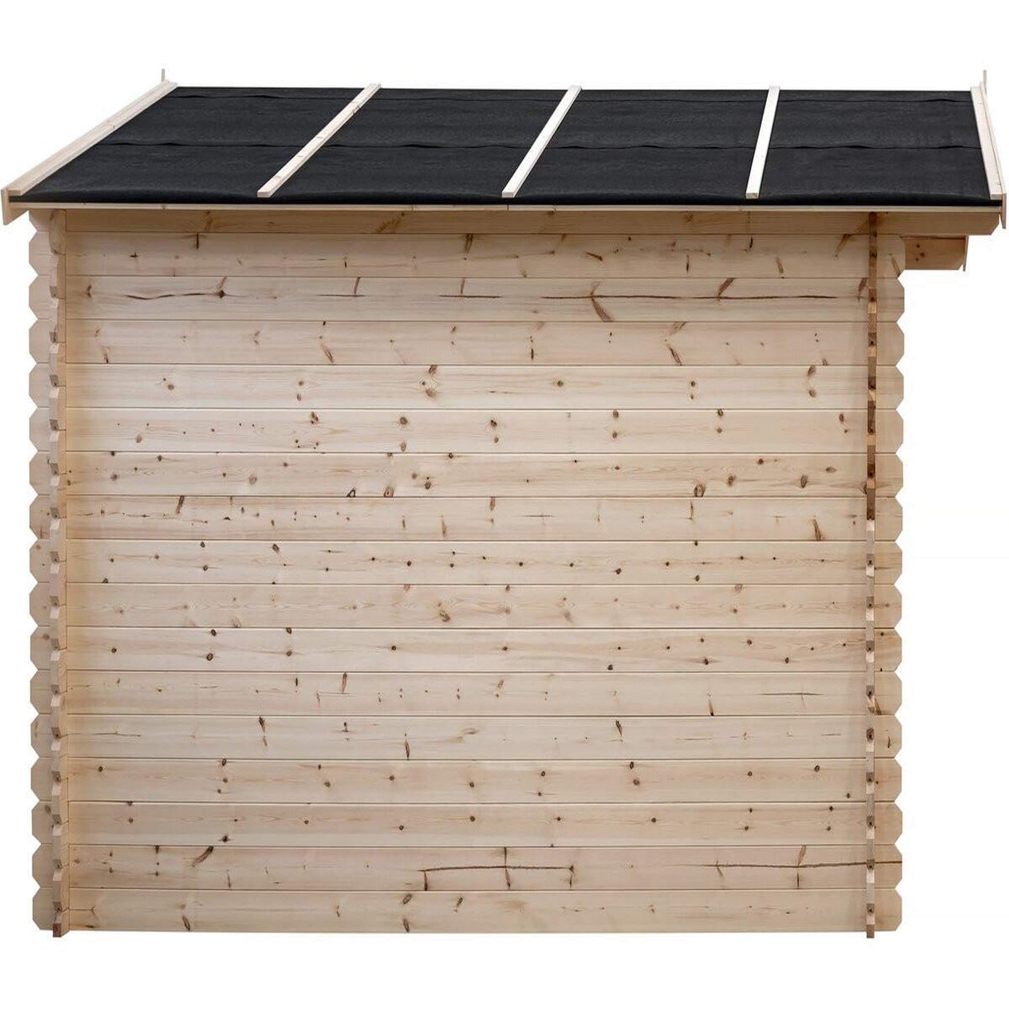 Voir la diapositive 4 : Habitat et Jardin Abri de jardin en bois 14m²  oz  - 388 x 298 x 225 cm - 28 mm