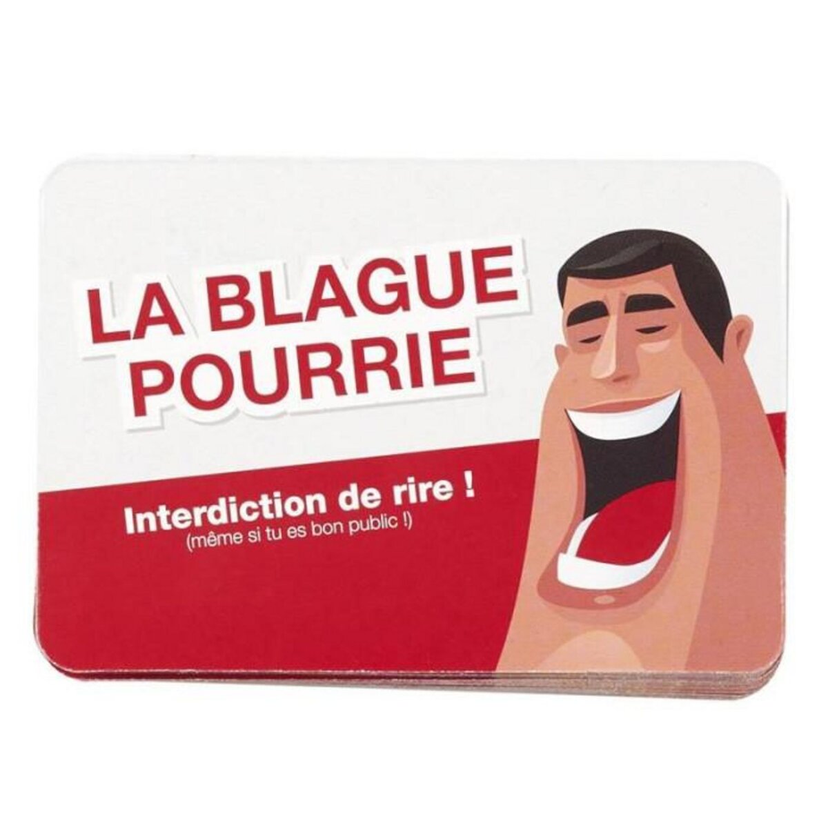 Paris Prix Jeu des Blagues Pourries  50 Cartes  9cm Rouge