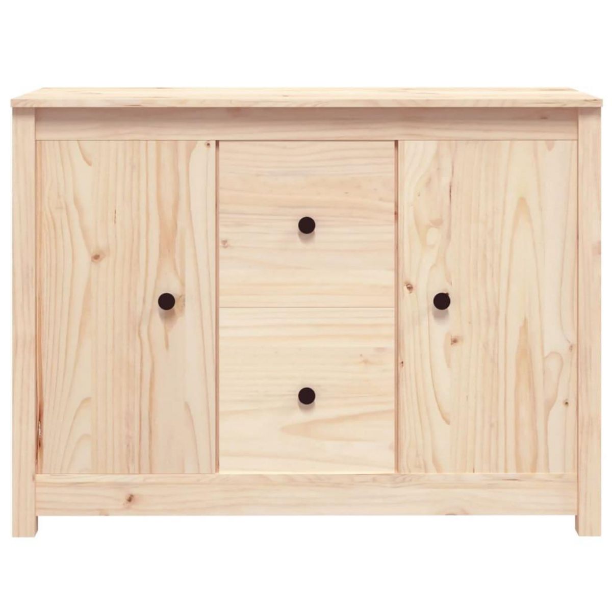 VIDAXL Buffet 100x35x74 cm Bois massif de pin