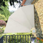 Voir la diapositive 1 : VIDAXL Auvent lateral pliable de balcon Creme 210 x 210 cm