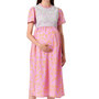 Voir la diapositive 1 : MAMALICIOUS Robe de grossesse /Verte Femme Mamalicious Dante