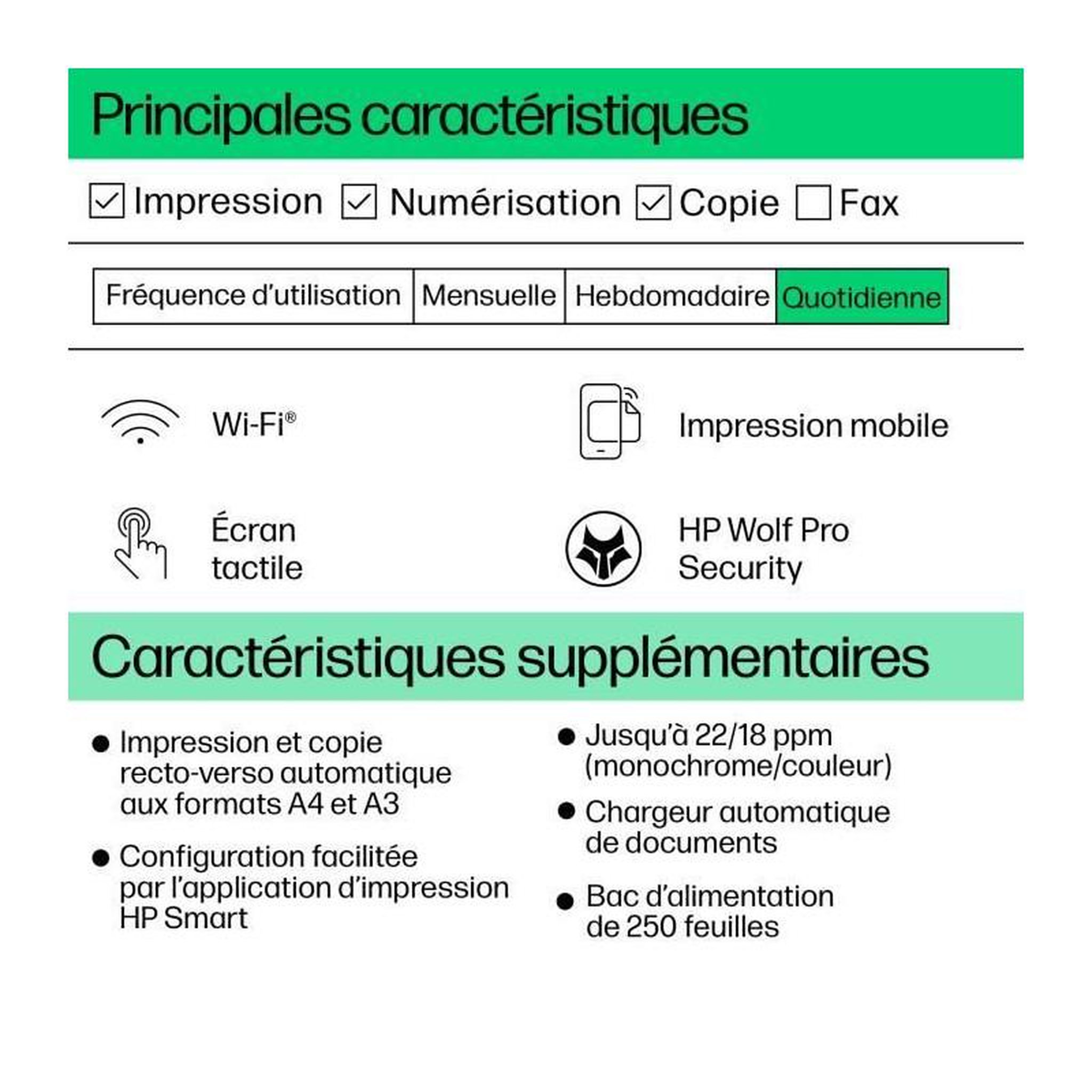 Voir la diapositive 3 : HP Imprimante HP OfficeJet Pro 9720e
