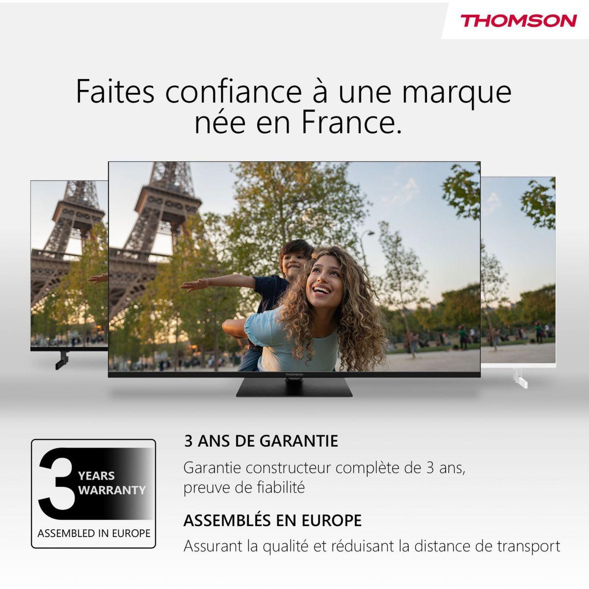 Voir la diapositive 3 : THOMSON TV QLED 55QG5C14-55 pouces (139cm)