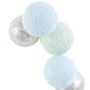 Voir la diapositive 2 : Paris Prix Guirlande Lumineuse à Led  10 Boules  192cm Bleu
