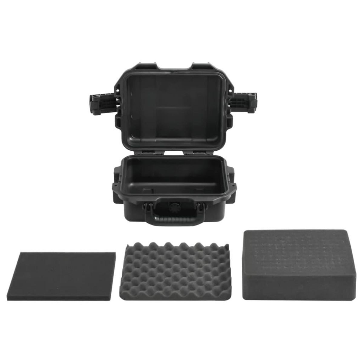 VIDAXL Valise de vol portable Noir 30x24,5x12,5 cm PP