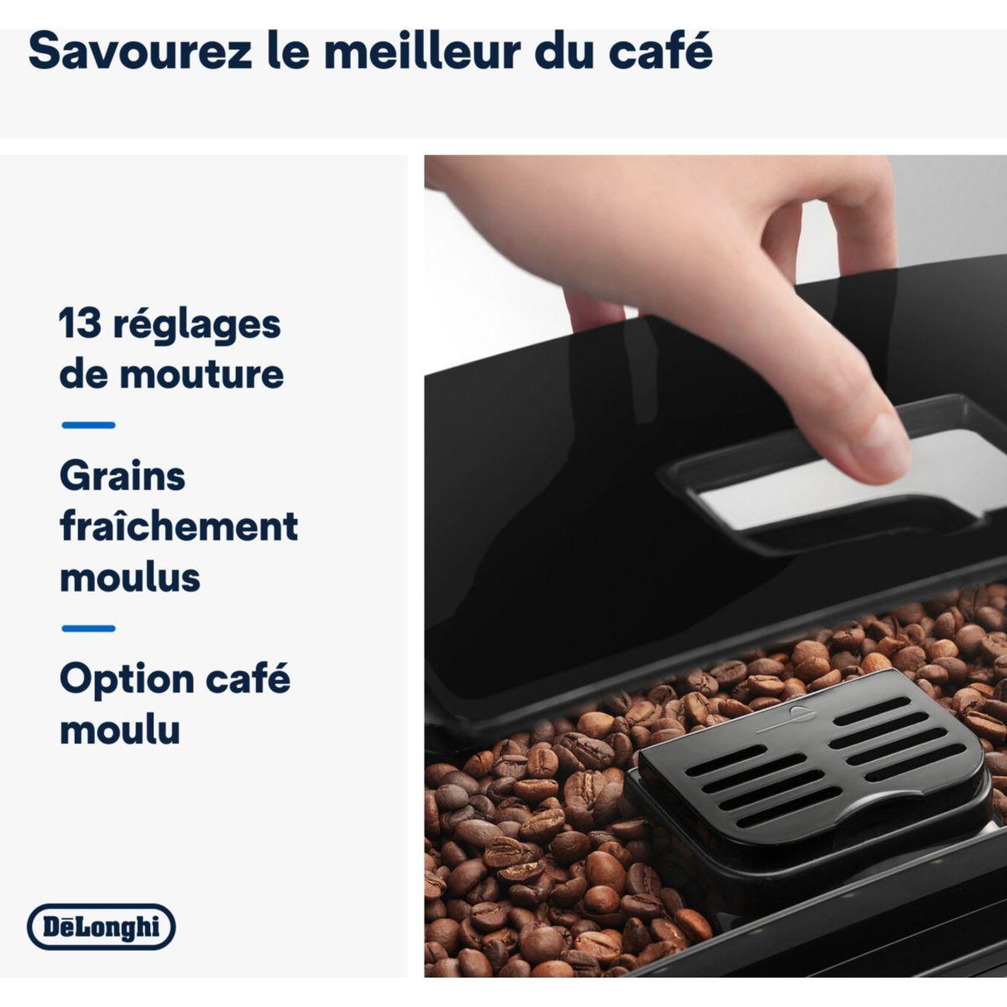 Voir la diapositive 3 : DELONGHI Expresso broyeur ecam22.115.b