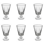 SECRET DE GOURMET Lot de 6 Verres à Vin  Countryside  35cl Transparent