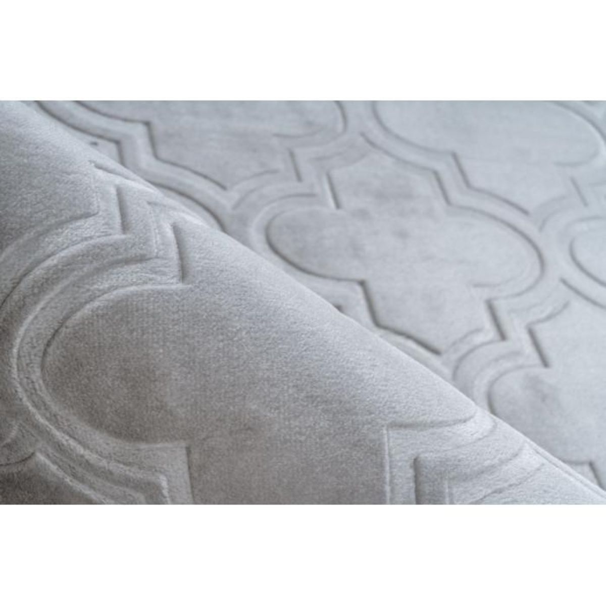 Paris Prix Tapis Vintage Fait Main  Monroe I  Gris Bleu