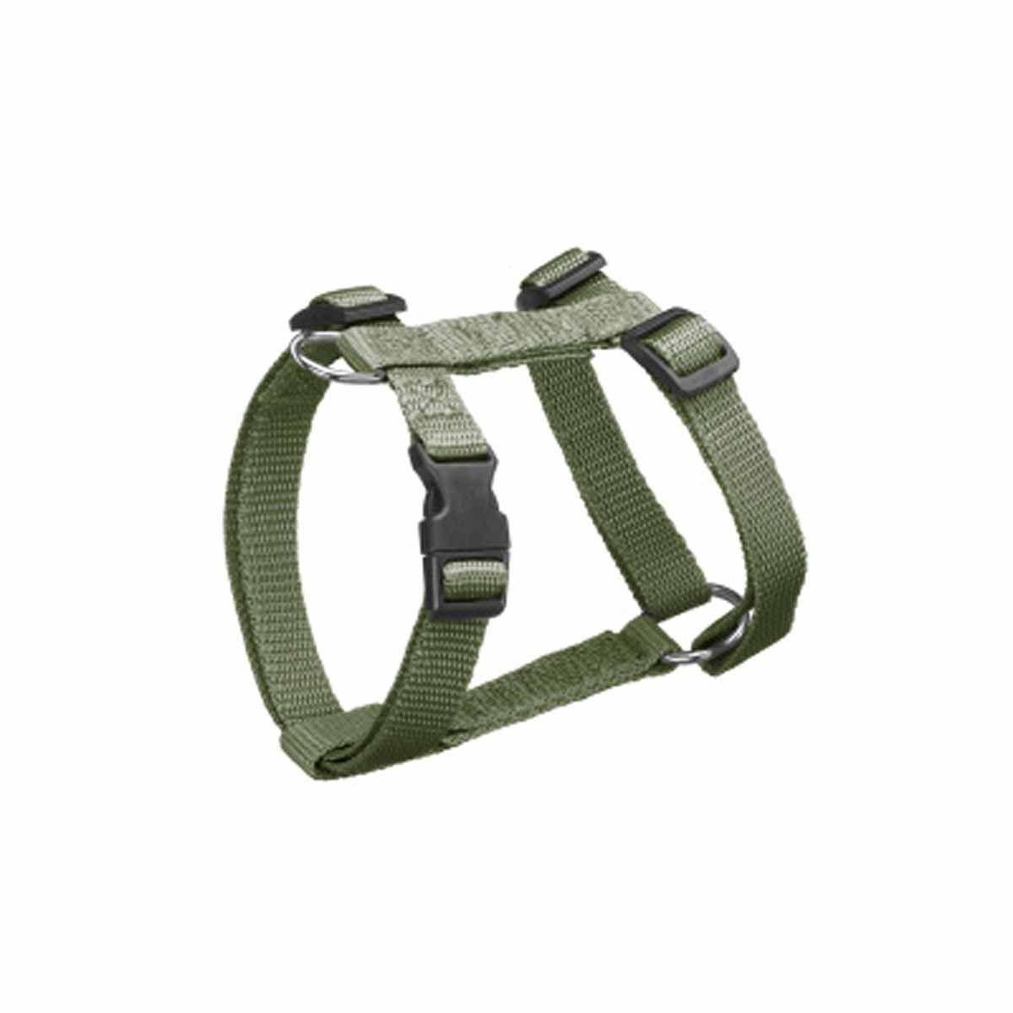 HOMEA Harnais réglable chien  essentiel  25-35cm kaki