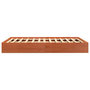 Voir la diapositive 5 : VIDAXL Cadre de lit sans matelas cire marron 120x200cm bois pin massif