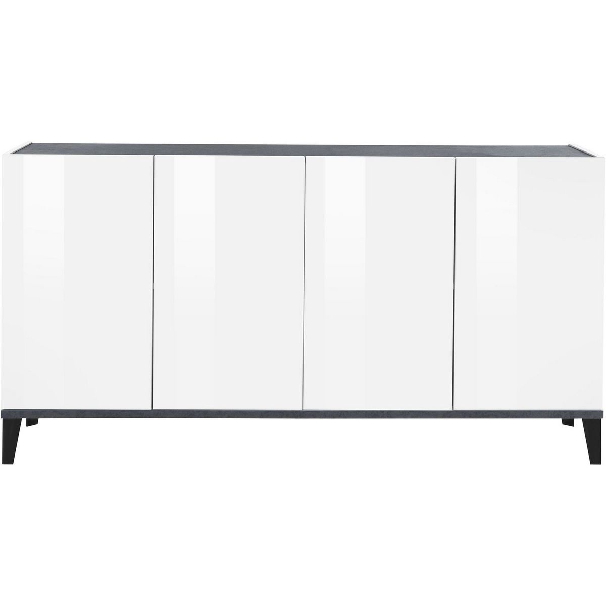 Buffet moderne 4 portes L160cm BARI