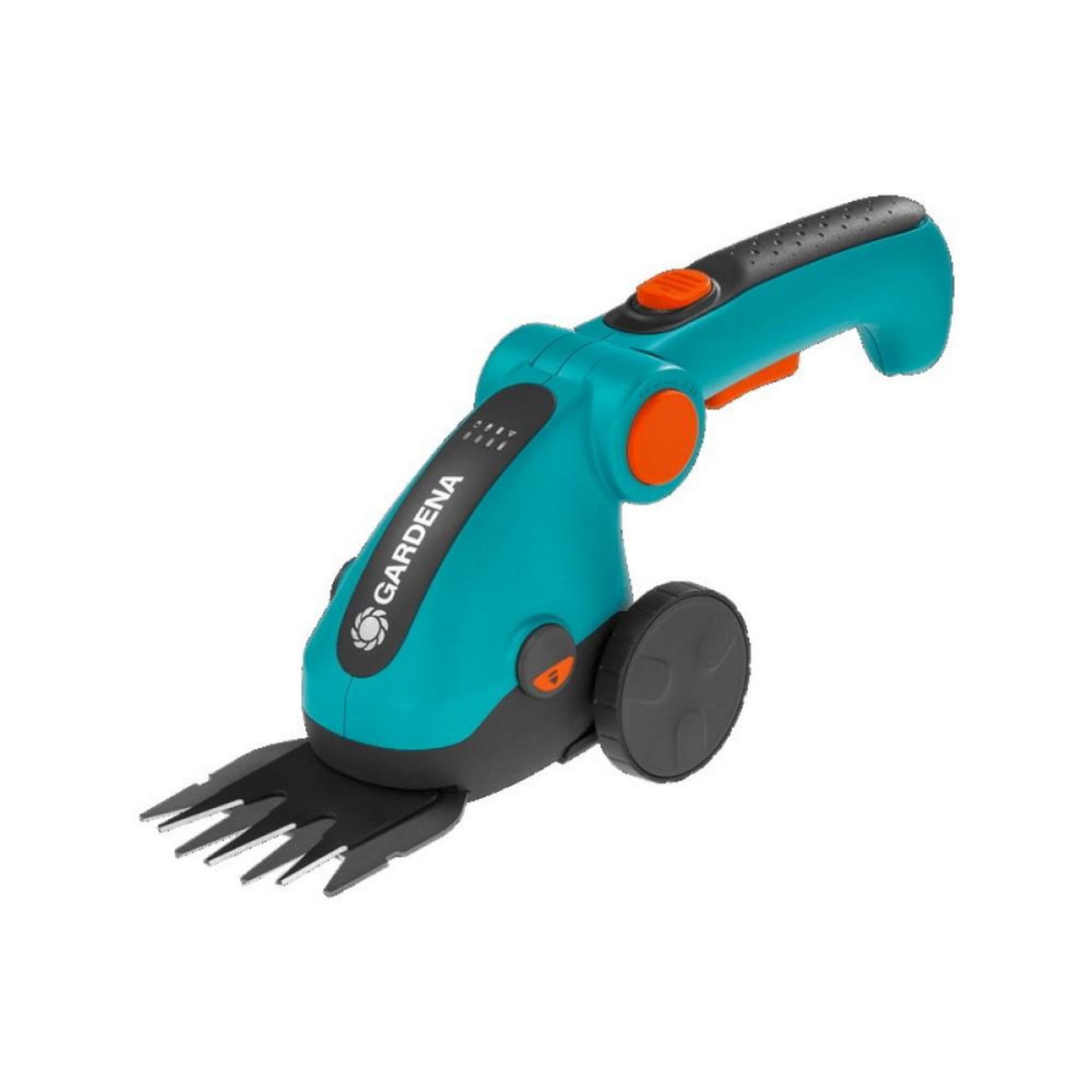 Gardena Kit cisaille à gazon ComfortCut Li + manche télescopique + roues - Coupe 8 cm