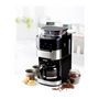 Voir la diapositive 4 : Domo Cafetière filtre programmable 12 tasses 900w noir - do721k