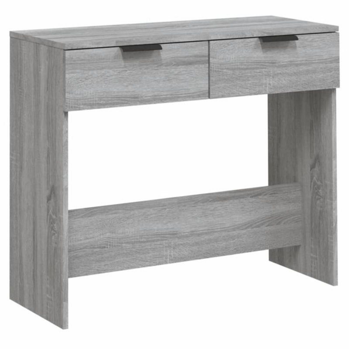 VIDAXL Table console Sonoma gris 90x36x75 cm Bois d ingénierie