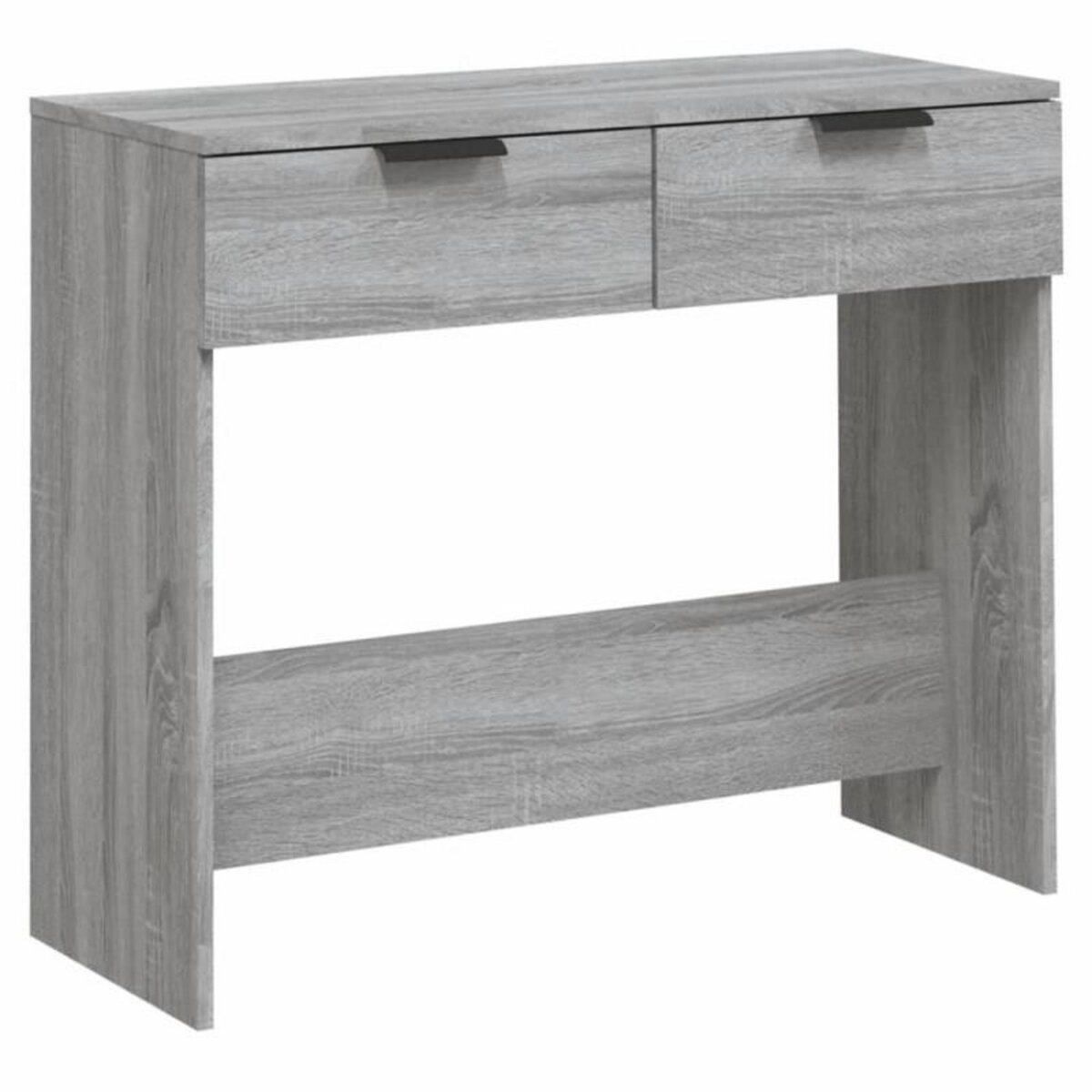 VIDAXL Table console Sonoma gris 90x36x75 cm Bois d ingénierie