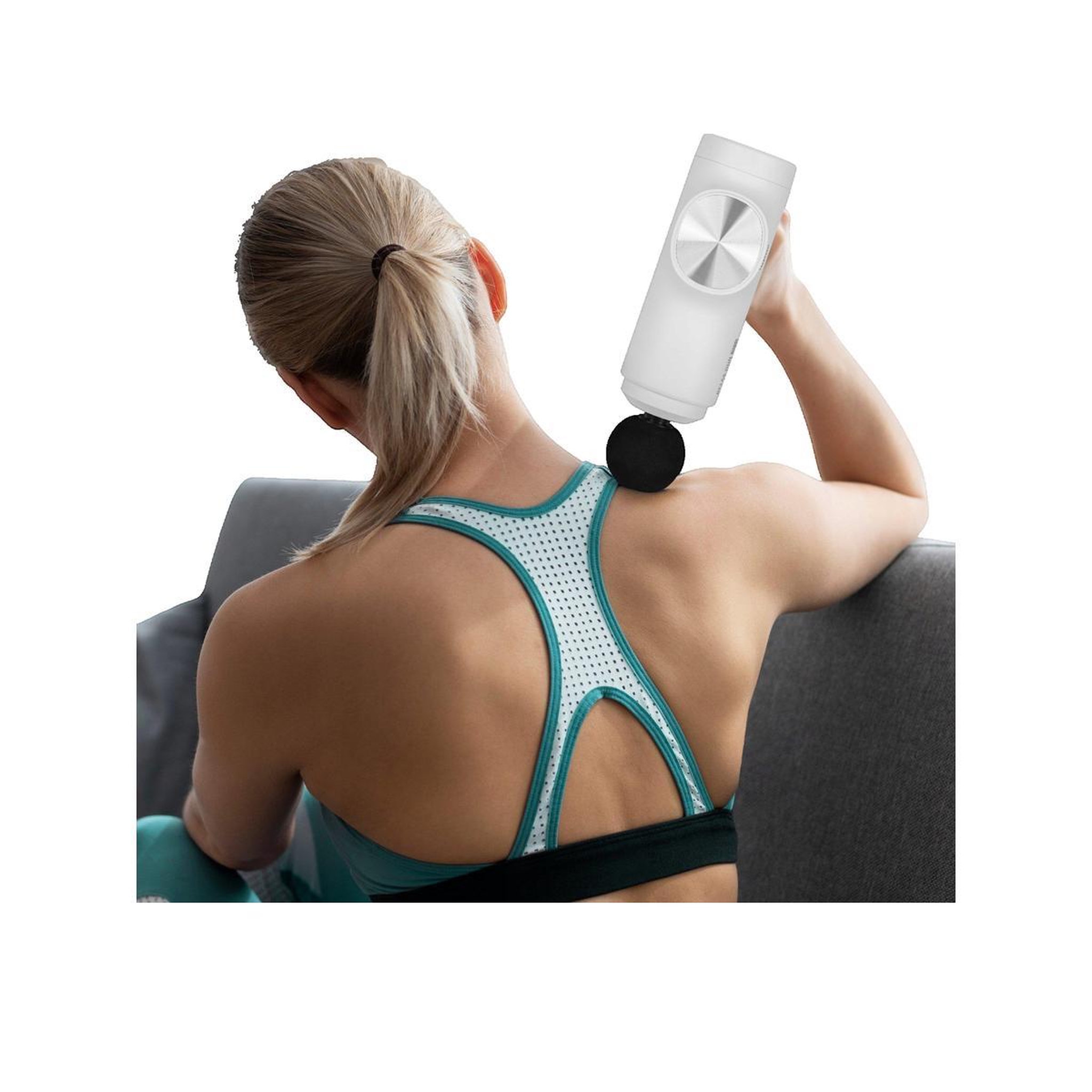 Voir la diapositive 2 : Tesa Pistolet de massage Teesa Relax Gun MG60 blanc