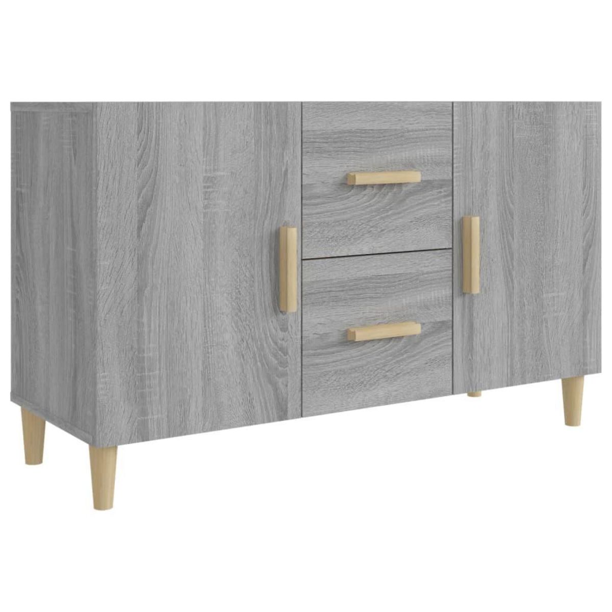 VIDAXL Buffet sonoma gris 100x36x60 cm bois d'ingenierie