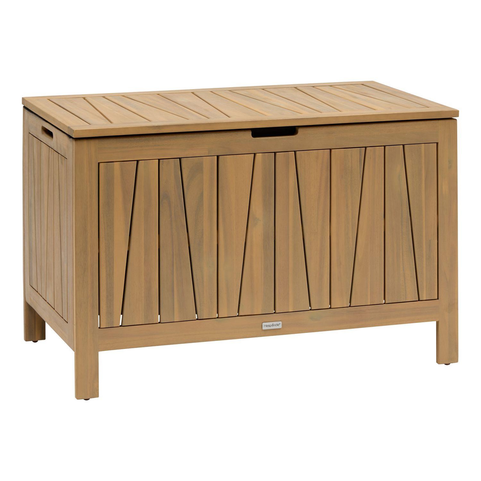 HESPERIDE Coffre rangement de jardin en acacia LODGIA - 165 L - Marron