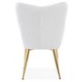 Voir la diapositive 4 : Paris Prix Fauteuil Scandinave Bouclette  Dolna  100cm Blanc