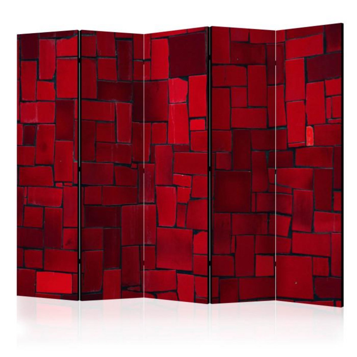 Paris Prix Paravent 5 Volets  Red Imagination  172x225cm