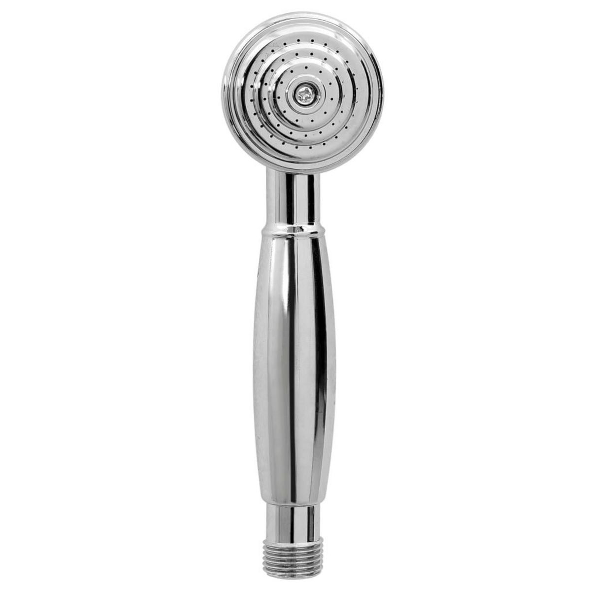 VIDAXL Robinet de baignoire a 2 poignees et deviateur de douche Chrome