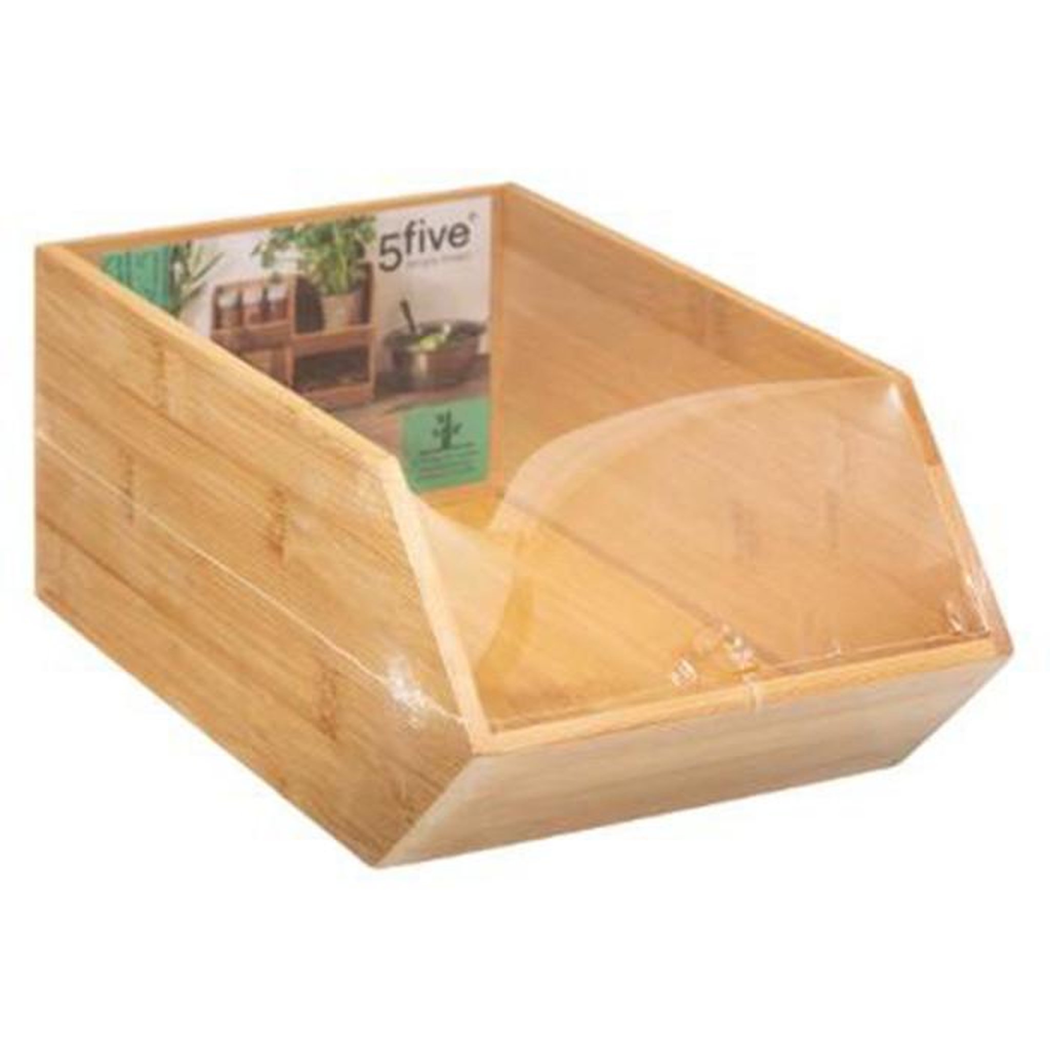 Voir la diapositive 3 : FIVE Organiseur coulissant  bambou  31cm naturel