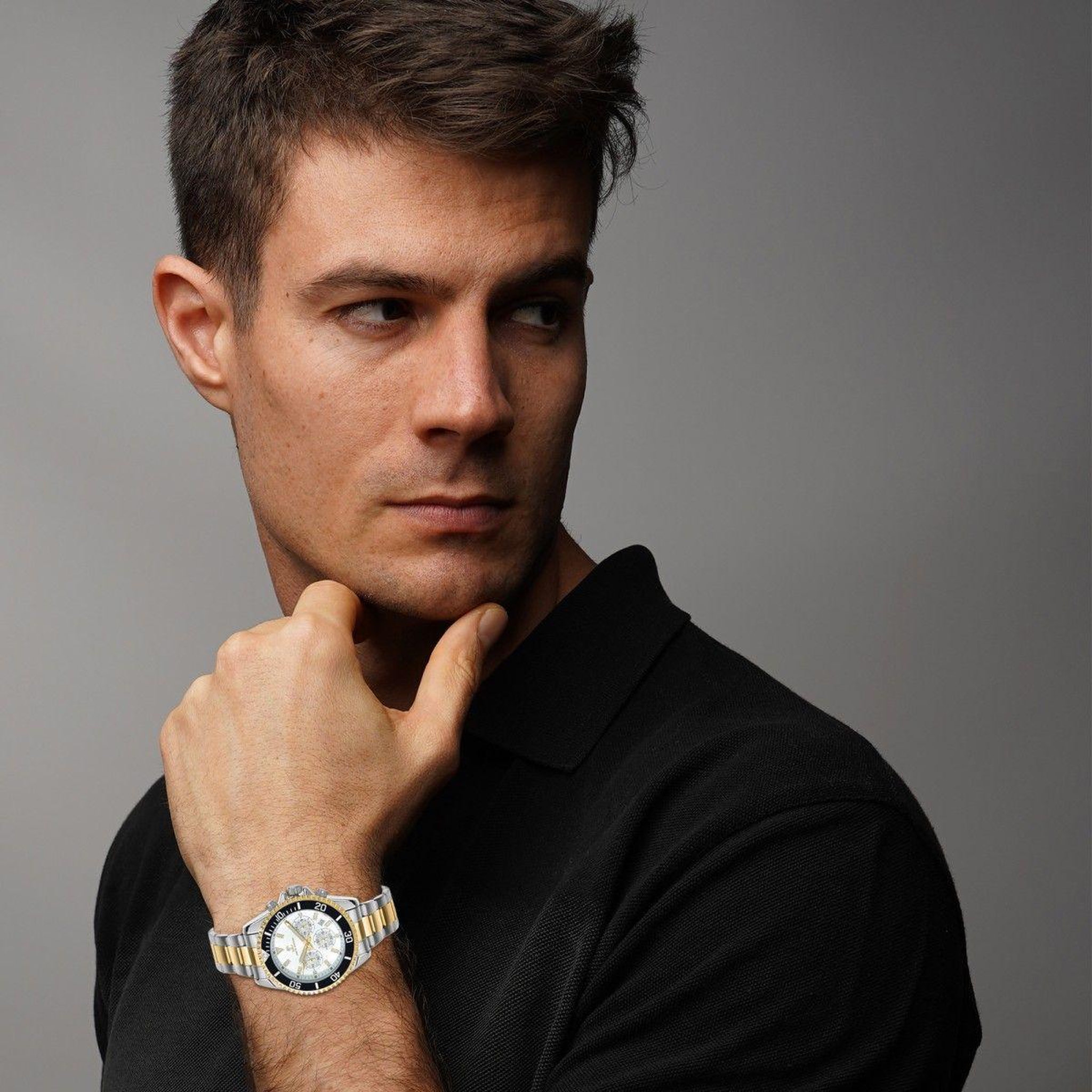 Voir la diapositive 2 : SC CRYSTAL Montre homme quartz par Pascal Szerman