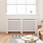 Voir la diapositive 3 : VIDAXL Cache-radiateur Blanc 172x19x81,5 cm MDF