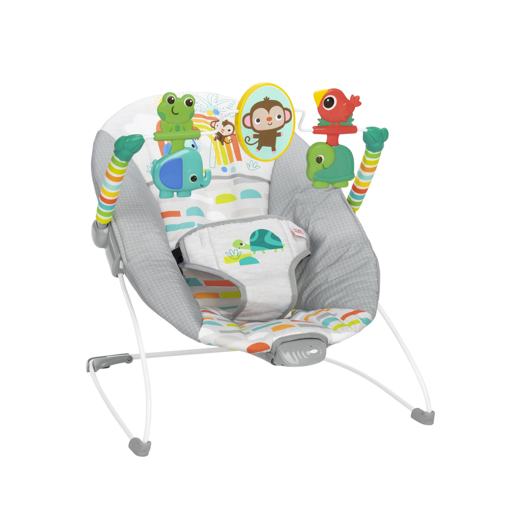 AUCHAN BABY Transat gris Paradise bébé 