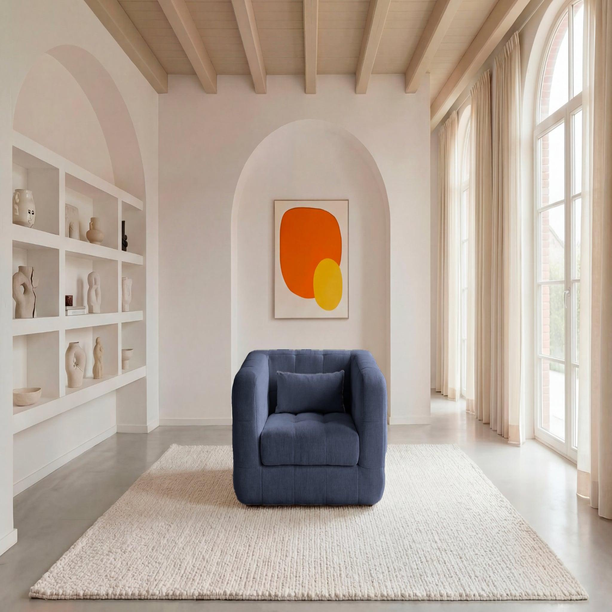 Voir la diapositive 3 : CASANOVA PARIS Arlette - fauteuil en tissu chenille