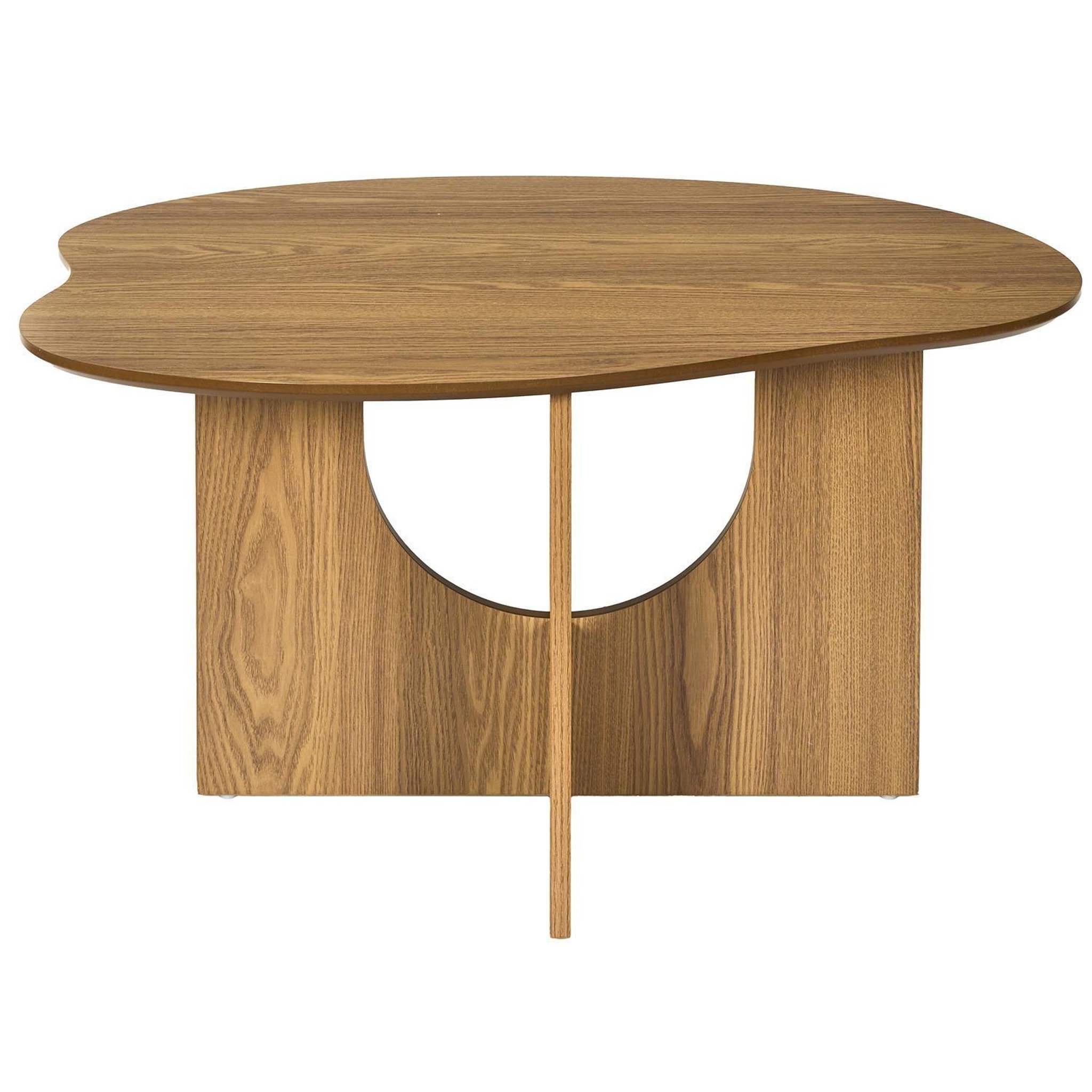 Voir la diapositive 4 : The Home Deco Factory Table basse asymétrique en bois calypso - beige
