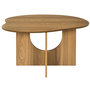 Voir la diapositive 4 : The Home Deco Factory Table basse asymétrique en bois CALYPSO - Beige