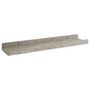 Voir la diapositive 4 : VIDAXL Etageres murales 2 pcs Gris beton 40x9x3 cm