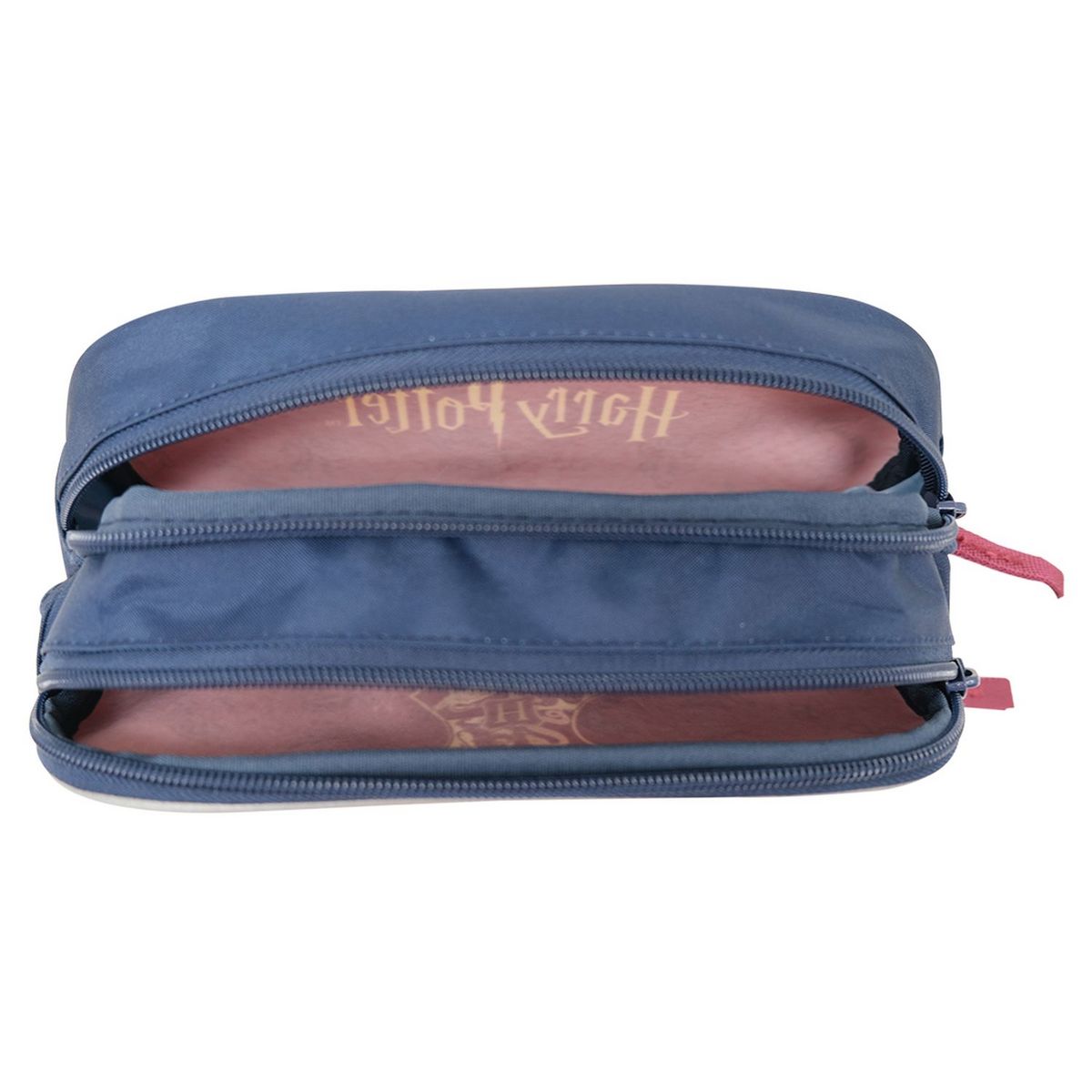 HARRY POTTER Trousse 2 compartiments rouge